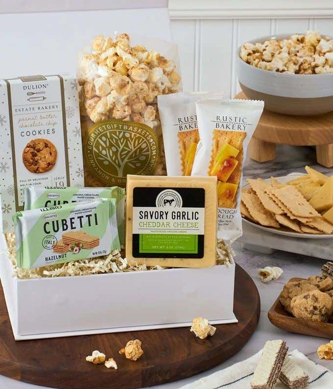 Classically Chic Snack Basket