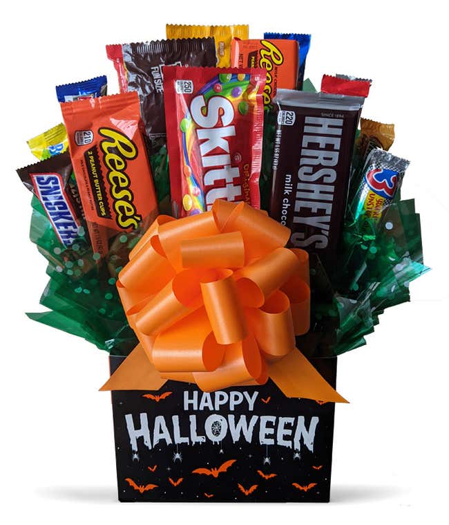 Halloween Candy Bar Basket