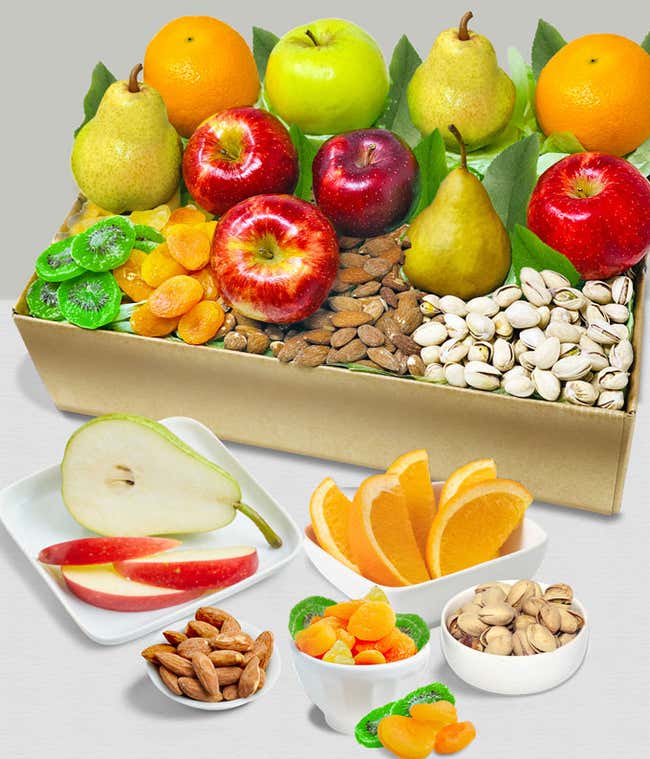 Deluxe Fruit &amp; Snack Gift