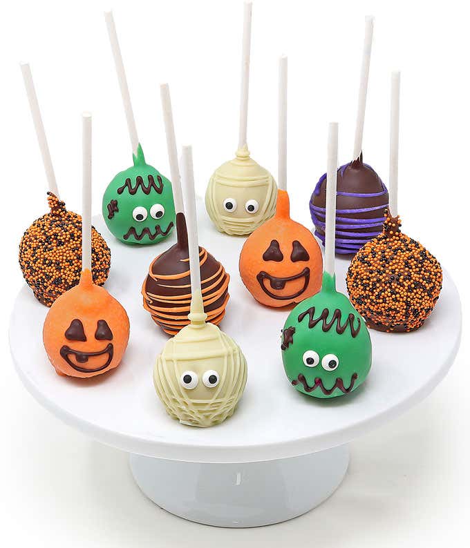 Halloween Pumpkin Cake Pops