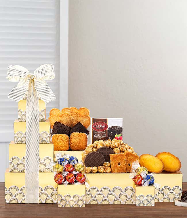 Deluxe Lindt Gift Tower