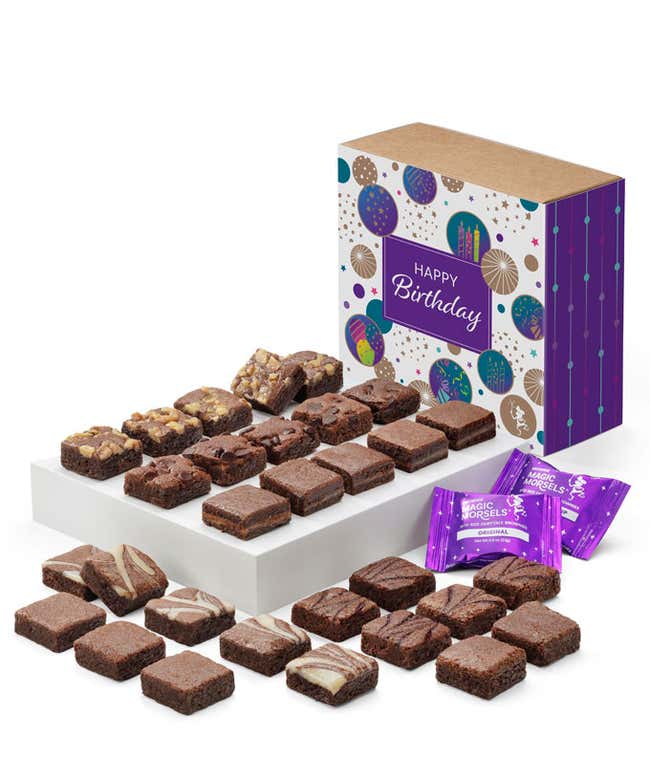 Happy Birthday30 Fairytale Brownie Morsels