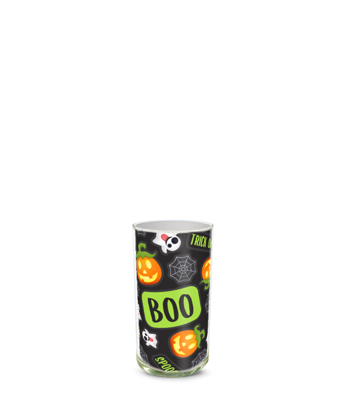 Partial image of Custom Photo Vase without flowers.