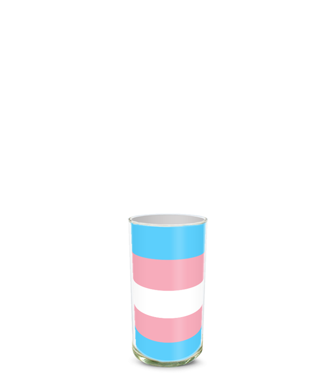 Partial image of Custom Photo Vase without flowers.